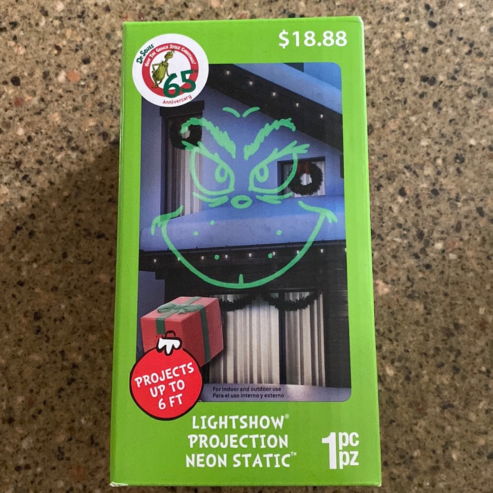 Grinch Light Projection Decoration